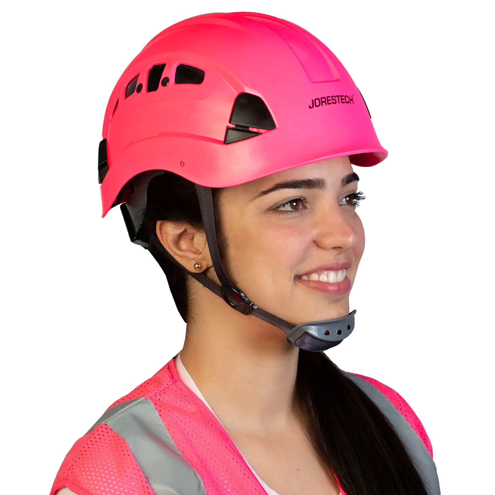 Ventilated Rescue Hard Hat with Adjustable 6 Point Suspension - Image 14