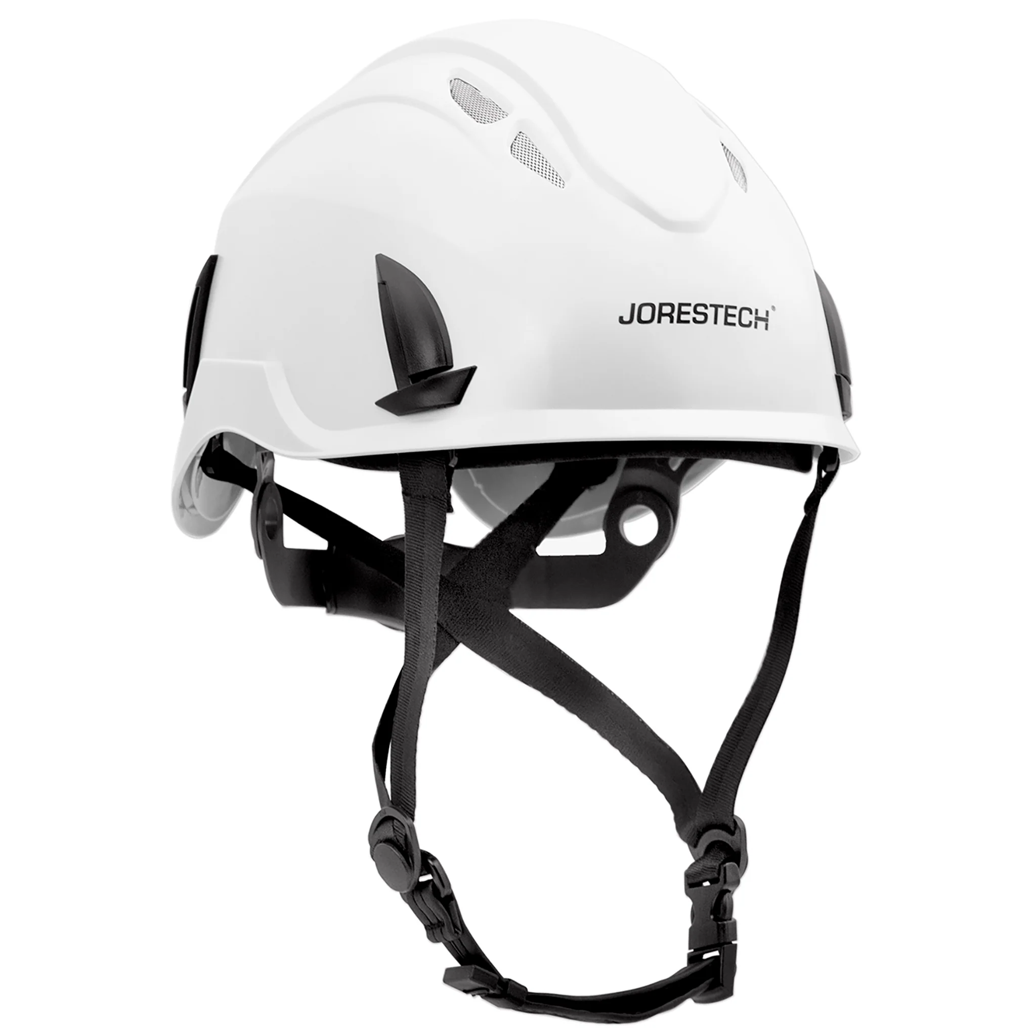 Ventilated Work at Height Hard Hat with Anti-Intrusion Mesh and  4 Point Suspension - Image 15