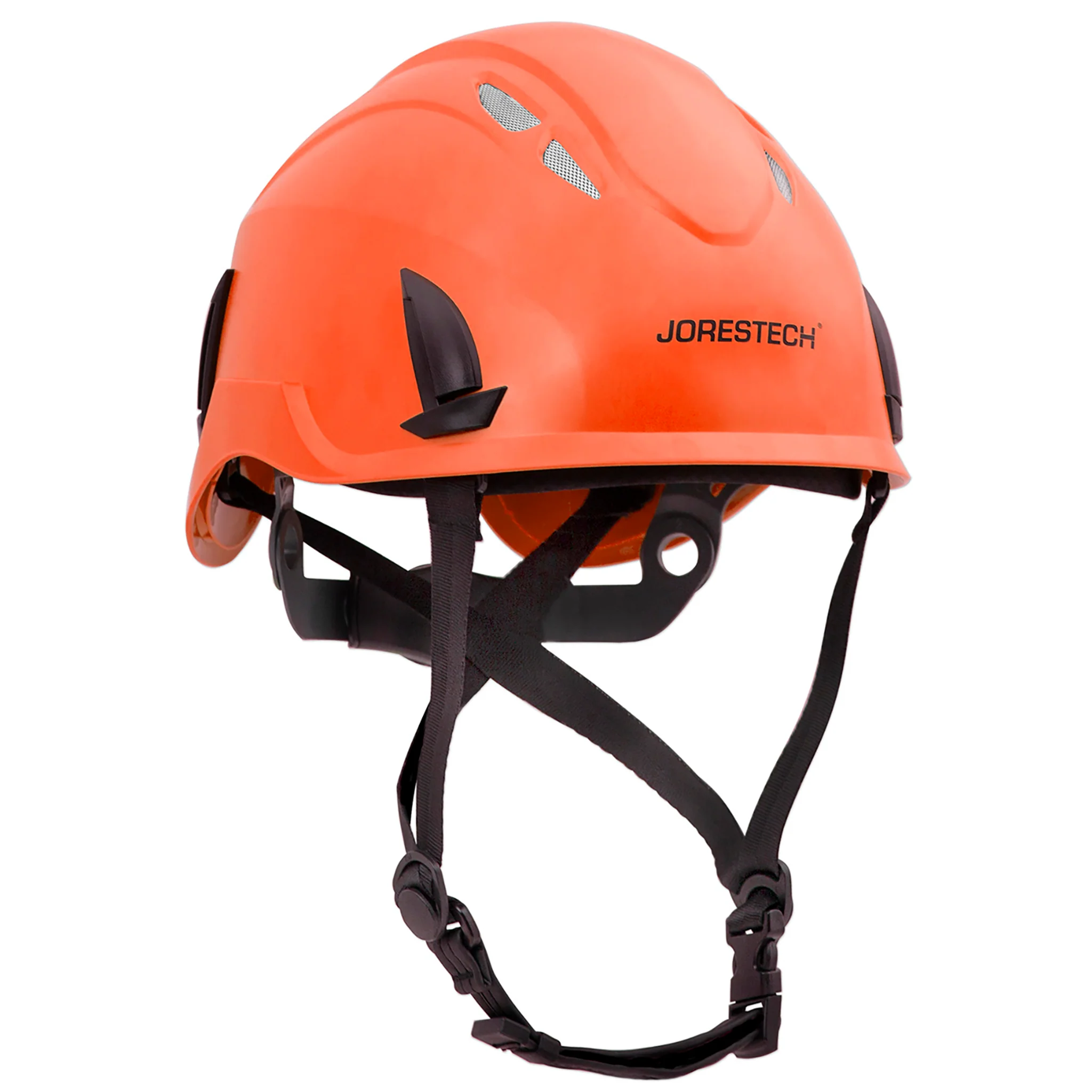 Ventilated Work at Height Hard Hat with Anti-Intrusion Mesh and  4 Point Suspension - Image 9