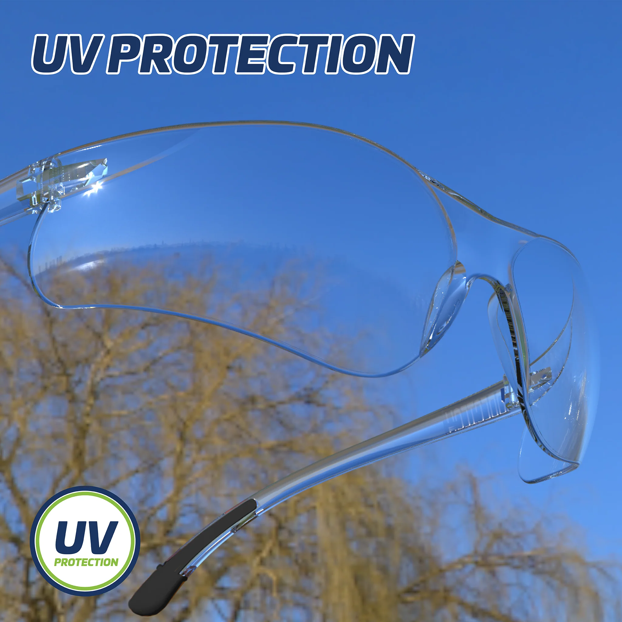 Wraparound Safety Glasses for High Impact Protection - Pack of 12 - Image 16
