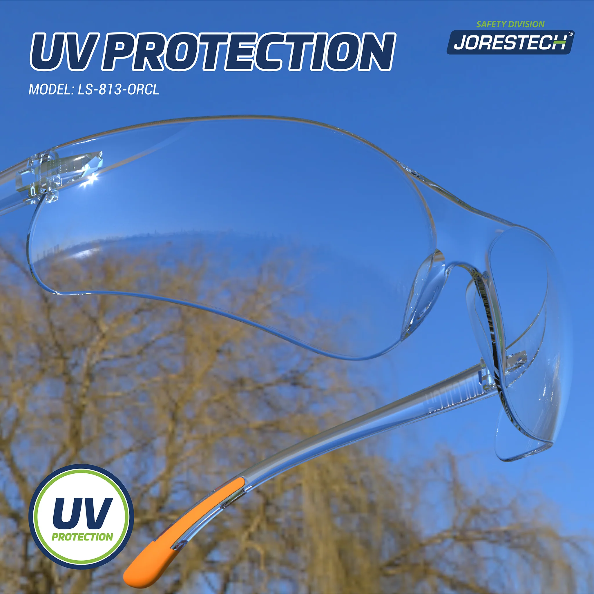 Wraparound Safety Glasses for High Impact Protection - Pack of 12 - Image 3