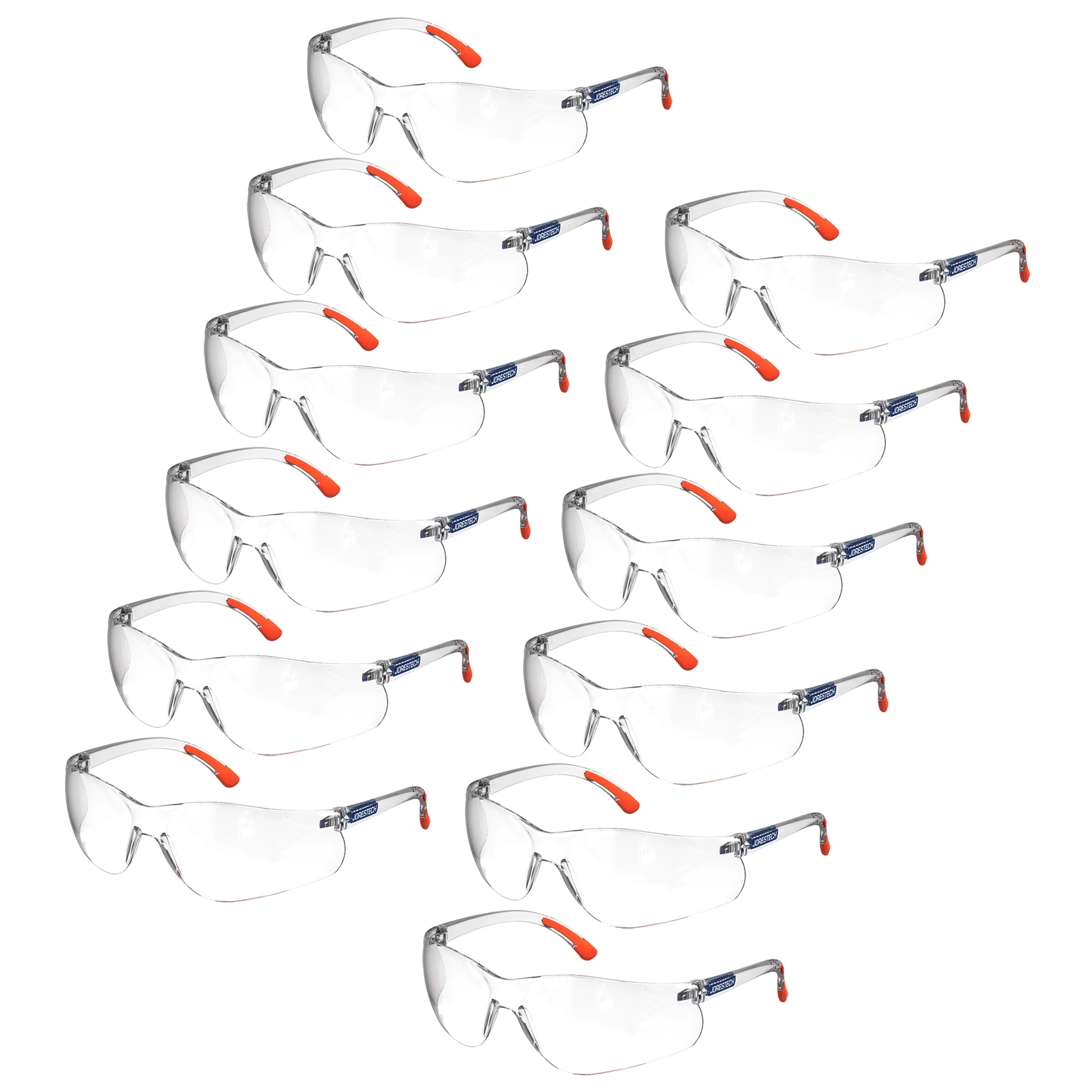 Wraparound Safety Glasses for High Impact Protection - Pack of 12 - Image 8