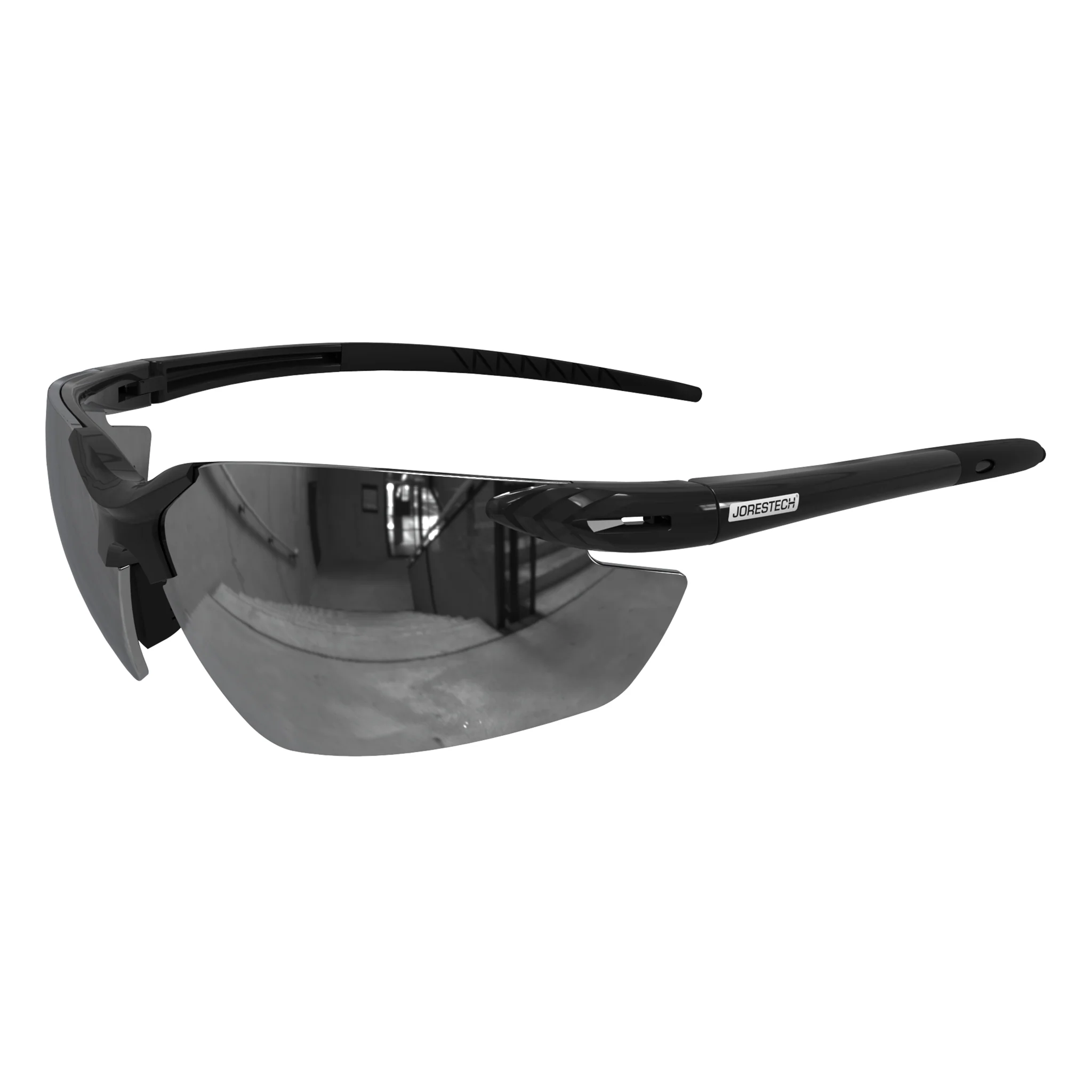 Wraparound Safety Glasses with Flexible Rubber Temple Tips - Image 22