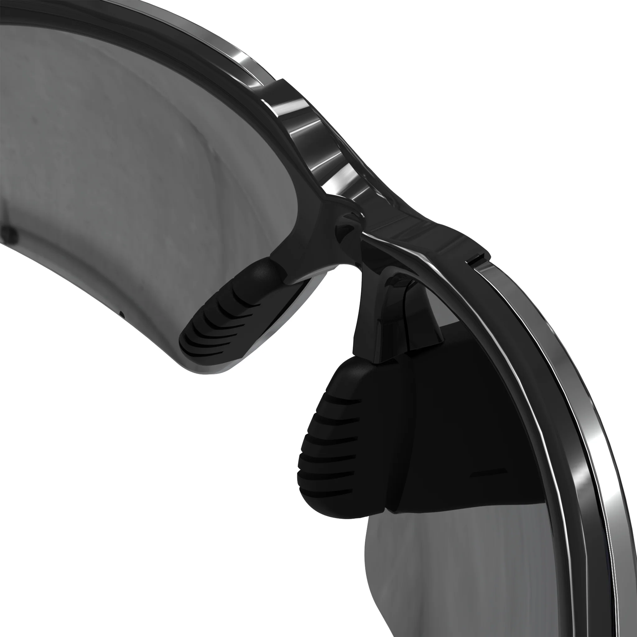 Wraparound Safety Glasses with Flexible Rubber Temple Tips - Image 24