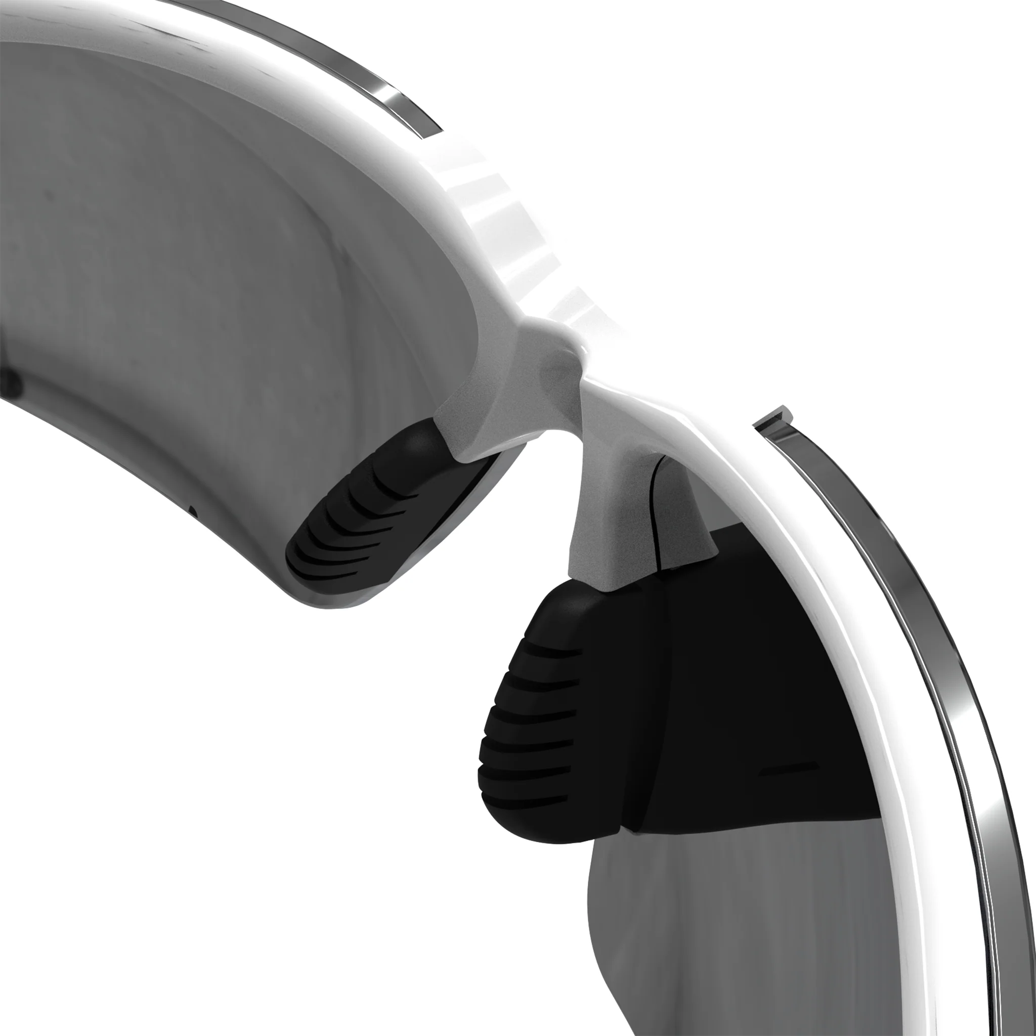 Wraparound Safety Glasses with Flexible Rubber Temple Tips - Image 32