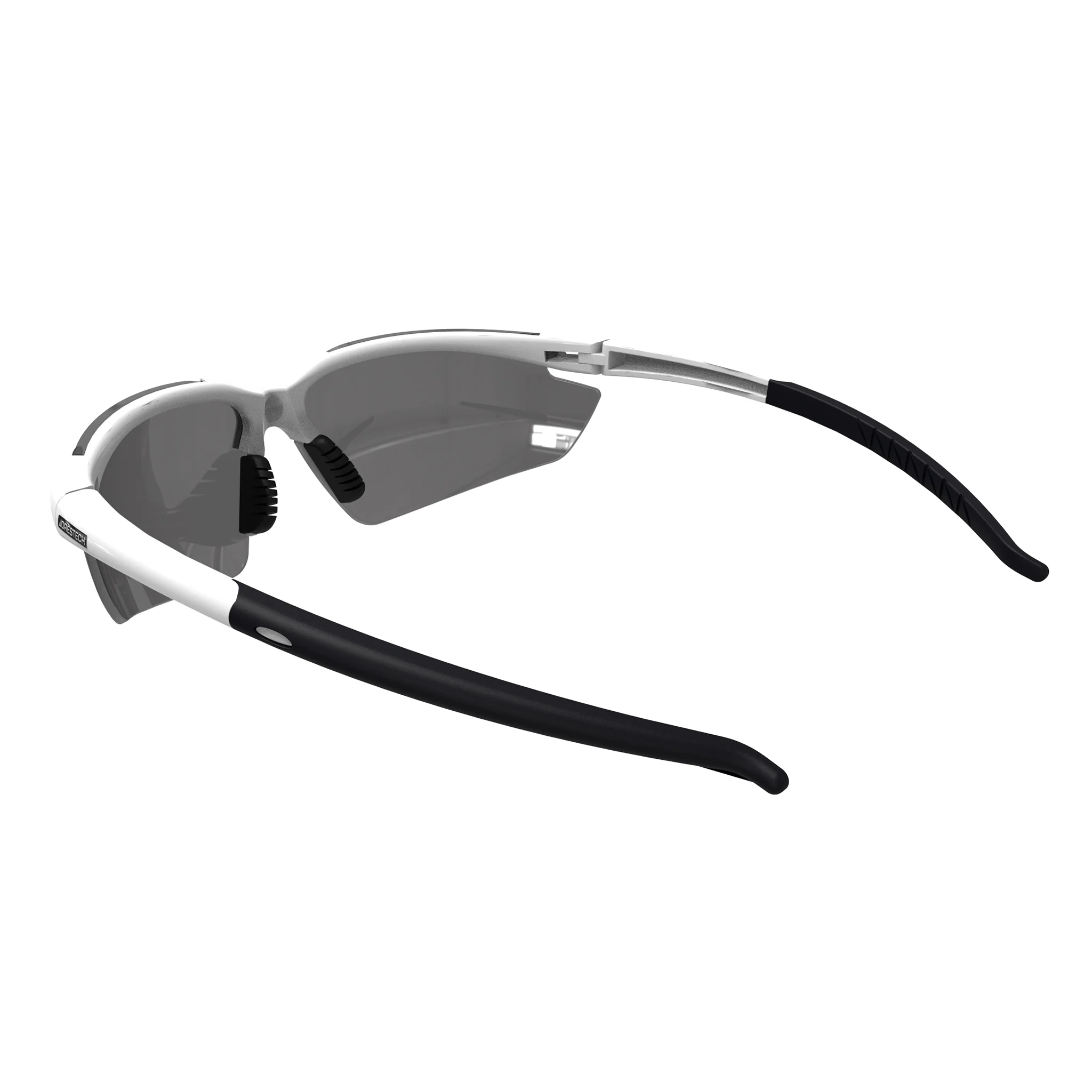 Wraparound Safety Glasses with Flexible Rubber Temple Tips - Image 55